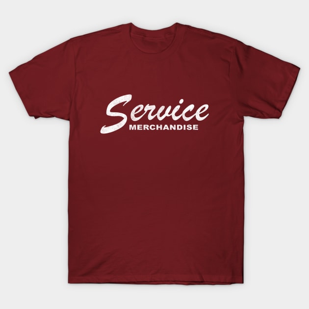 Service Merchandise dark T-Shirt by karutees